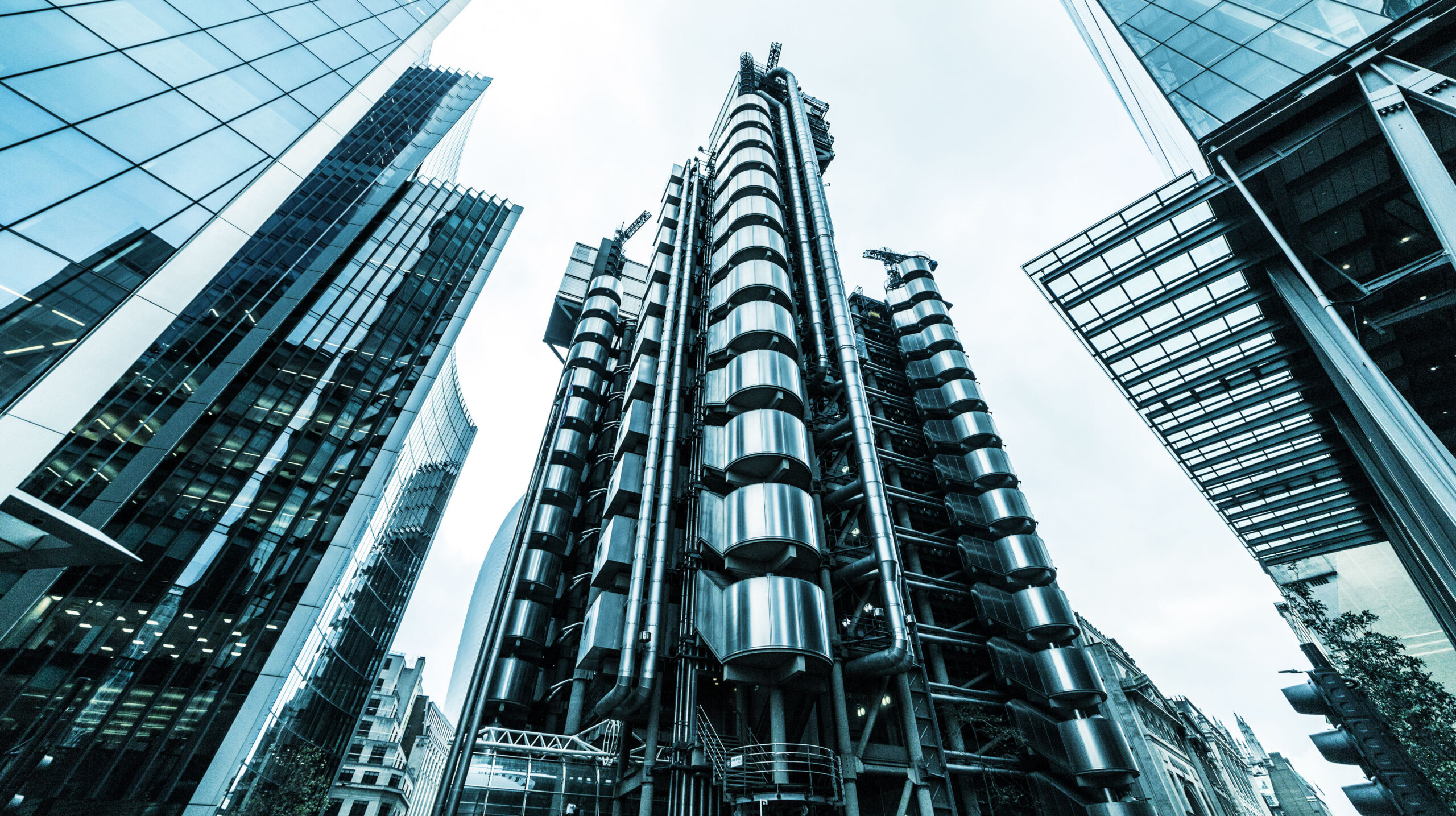 A picture of the Lloyds of London building