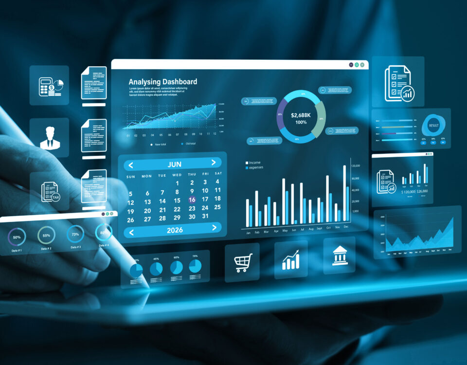 A picture of an AI dashboard giving auditable decisions